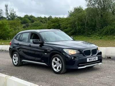 Used BMW X1 140 HP (102 kW) 2011 Black SUV