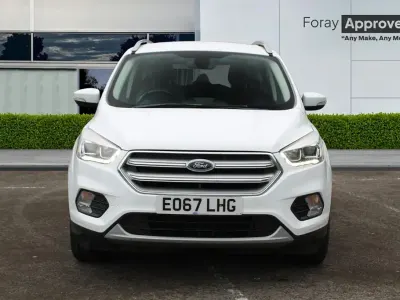 Used Ford Kuga Titanium 150 HP (110 kW) 2017 Deep impact blue SUV