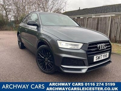 Used Audi Q3 Black Edition 150 HP (110 kW) 2017 Grey SUV