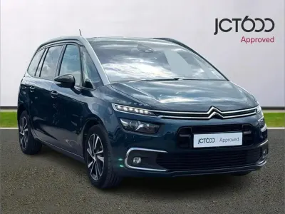 Used Citroën C4 SpaceTourer PureTech 128 HP (94 kW) 2021 Blue MPV
