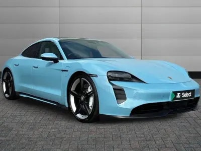 Used Porsche Taycan 419 kW (571 HP) 2020 Blue Sedan