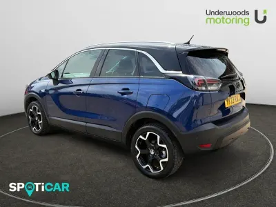 Used Vauxhall Crossland Ultimate 128 HP (94 kW) 2023 Blue SUV