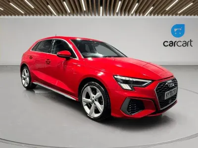 Used Audi A3 Sportback S-Line 2020 Red Hatchback