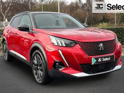 Used Peugeot e-2008 Premium 100 kW (136 HP) 2022 Red SUV