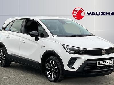 Used Vauxhall Crossland Design Edition 110 HP (80 kW) 2022 White SUV