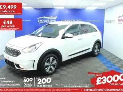 Begagnad Kia Niro 139 HK (102 kW) 2018 Vit SUV