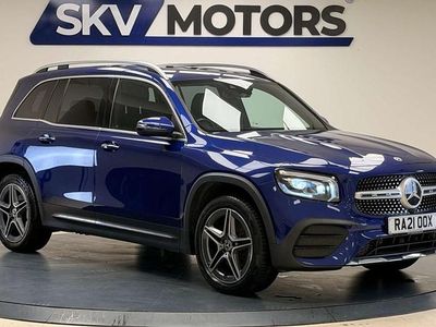 Used Mercedes GLB200 AMG Line Premium 163 HP (119 kW) 2021 Blue SUV