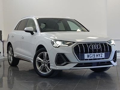 White Used 2019 Audi Q3 S-Line SUV | £19,498 (Fair price)