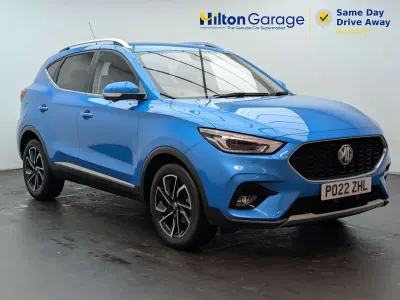 Used MG ZS Exclusive 106 HP (77 kW) 2022 Blue SUV