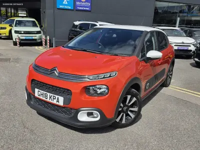 Used Citroën C3 Flair 81 HP (59 kW) 2018 Orange Hatchback