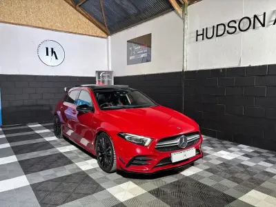 Used Mercedes A35 AMG Premium Plus 2019 Red Hatchback