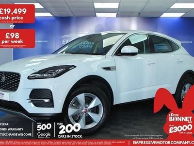 Used Jaguar E-Pace S 163 HP (119 kW) 2021 White SUV