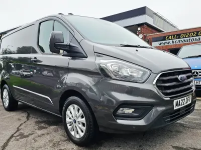 Used Ford Transit Custom Limited 130 HP (95 kW) 2022 Grey Van