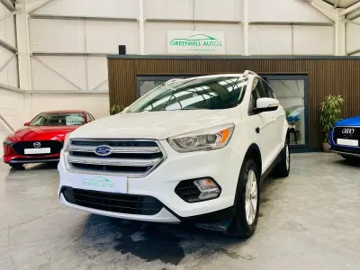 Used Ford Kuga Titanium 120 HP (88 kW) 2017 White SUV