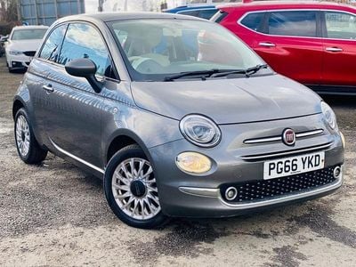 Used Fiat 500 Lounge 69 HP (50 kW) 2017 Grey Hatchback