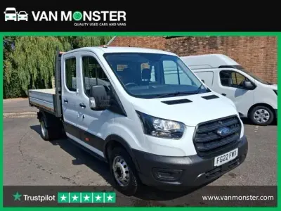 Used Ford Transit 130 HP (95 kW) 2022 White Van