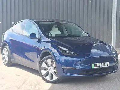 Used Tesla Model Y Long Range AWD 11 kW (15 HP) 2023 Blue SUV
