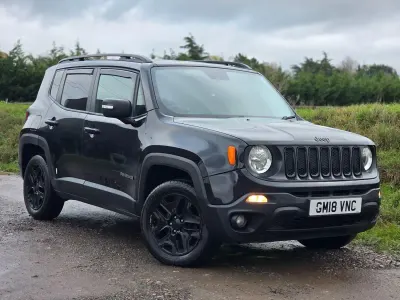 Begagnad Jeep Renegade 2018 Svart SUV