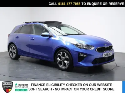 Used Kia Ceed First Edition 140 HP (102 kW) 2019 Blue Hatchback