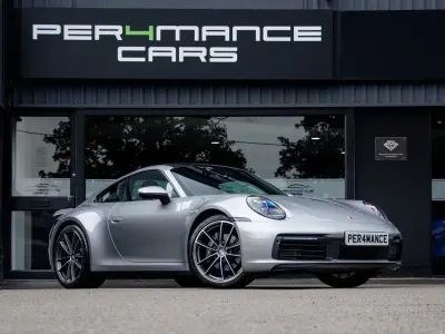 Used Porsche 911 Carrera 4 385 HP (283 kW) 2021 Silver Coupe