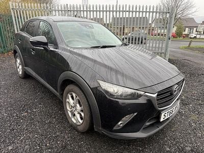 Black Used 2017 Mazda CX-3 SUV | £6,195 (Fair price)
