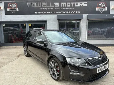 Used Skoda Octavia vRS 2016 Black Estate