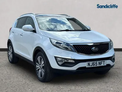 Używany Kia Sportage 116 KM (85 kW) 2015 Biały SUV