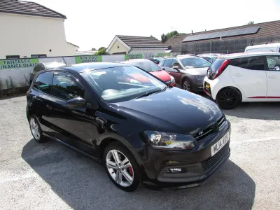 Used VW Polo R-line 105 HP (77 kW) 2014 Black Hatchback
