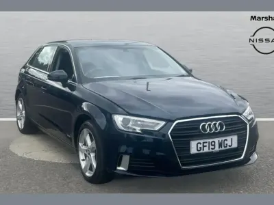Used Audi A3 Sport 147 HP (108 kW) 2019 Blue Sedan
