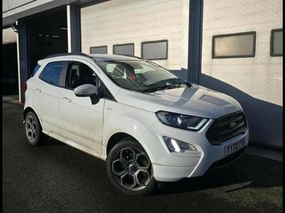 Used Ford Ecosport ST-Line 125 HP (91 kW) 2021 White SUV
