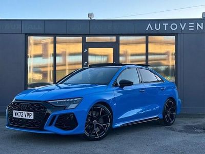 Blue Used 2022 Audi RS3 Advanced Sedan | £54,490 (Expensive)