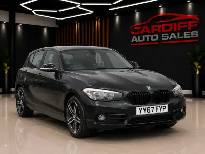 Used BMW 116 Sport Line 2017 Black Hatchback
