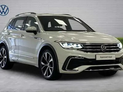 Used VW Tiguan R-line 190 HP (139 kW) 2022 White SUV