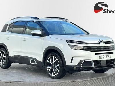 White Used 2021 Citroën C5 PureTech Hatchback | £15,549 (Fair price)