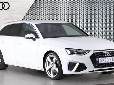 Used Audi A4 S-Line 204 HP (150 kW) 2023 White Estate