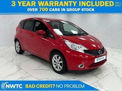 Used Nissan Note S 98 HP (72 kW) 2016 Red Hatchback
