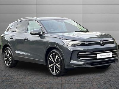 Dolphin grey Used 2025 VW Tiguan Elegance SUV | £35,750