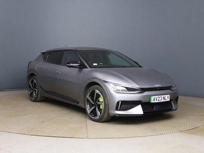 Begagnad Kia EV6 GT 423 kW (576 HK) 2023 Grå SUV