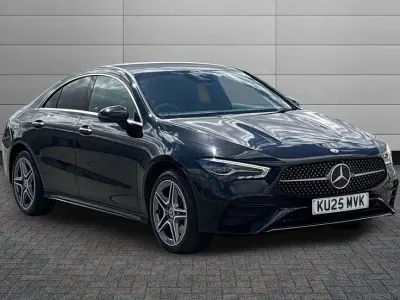 Used Mercedes CLA250 Executive 218 HP (160 kW) 2025 Mountain grey Coupe