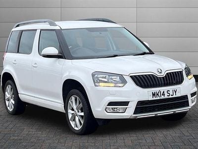 Used Skoda Yeti SE 110 HP (80 kW) 2014 White SUV
