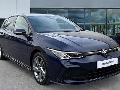 Used VW Golf VIII R-line 130 HP (95 kW) 2023 Atlantic blue metallic