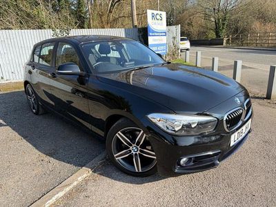 Used BMW 118 Sport Line 2019 Black Hatchback