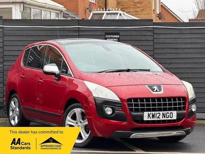 Used Peugeot 3008 Allure 2012 Red Hatchback
