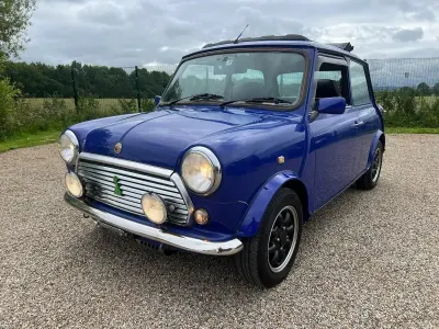 Used Rover Mini 50 HP (36 kW) 1998 Blue Sedan