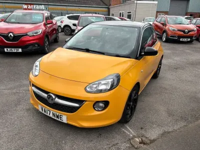 Used Vauxhall Adam Slam 100 HP (73 kW) 2017 Yellow/orange Hatchback