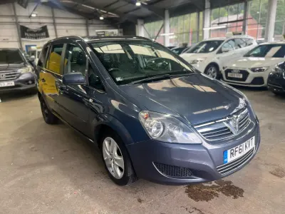 Used Vauxhall Zafira 115 HP (84 kW) 2012 Blue MPV