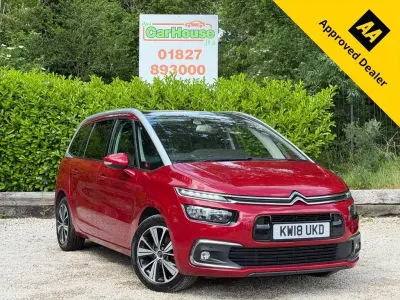Used Citroën Grand C4 Picasso Flair 130 HP (95 kW) 2018 Red MPV