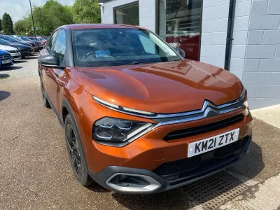 Used Citroën C4 PureTech 102 HP (75 kW) 2021 Brown Hatchback