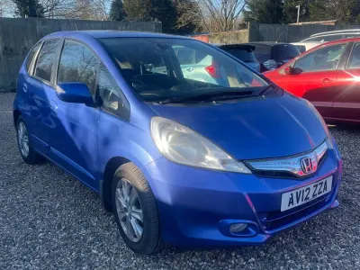 Used Honda Jazz Hybrid 99 HP (72 kW) 2012 Blue Hatchback