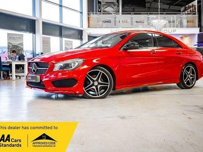 Used Mercedes CLA180 AMG 122 HP (89 kW) 2015 Red Sedan